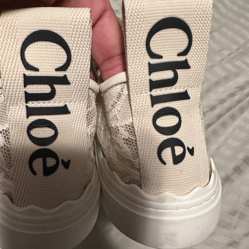 Chloe Lace Sneakers